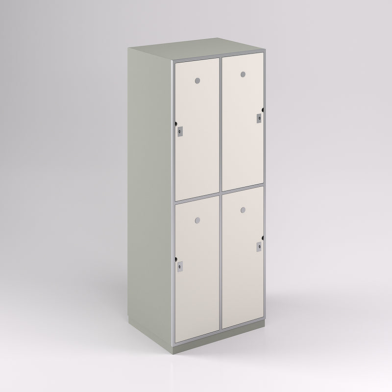 Six Door Steel Frame Locker (3H X 2W) - Batger Australia