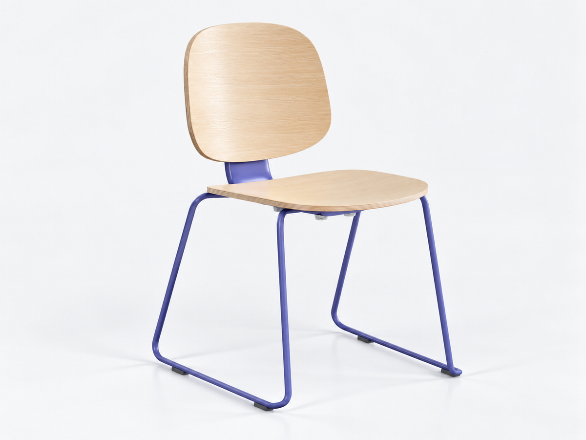 Loop Sled Metal Chair