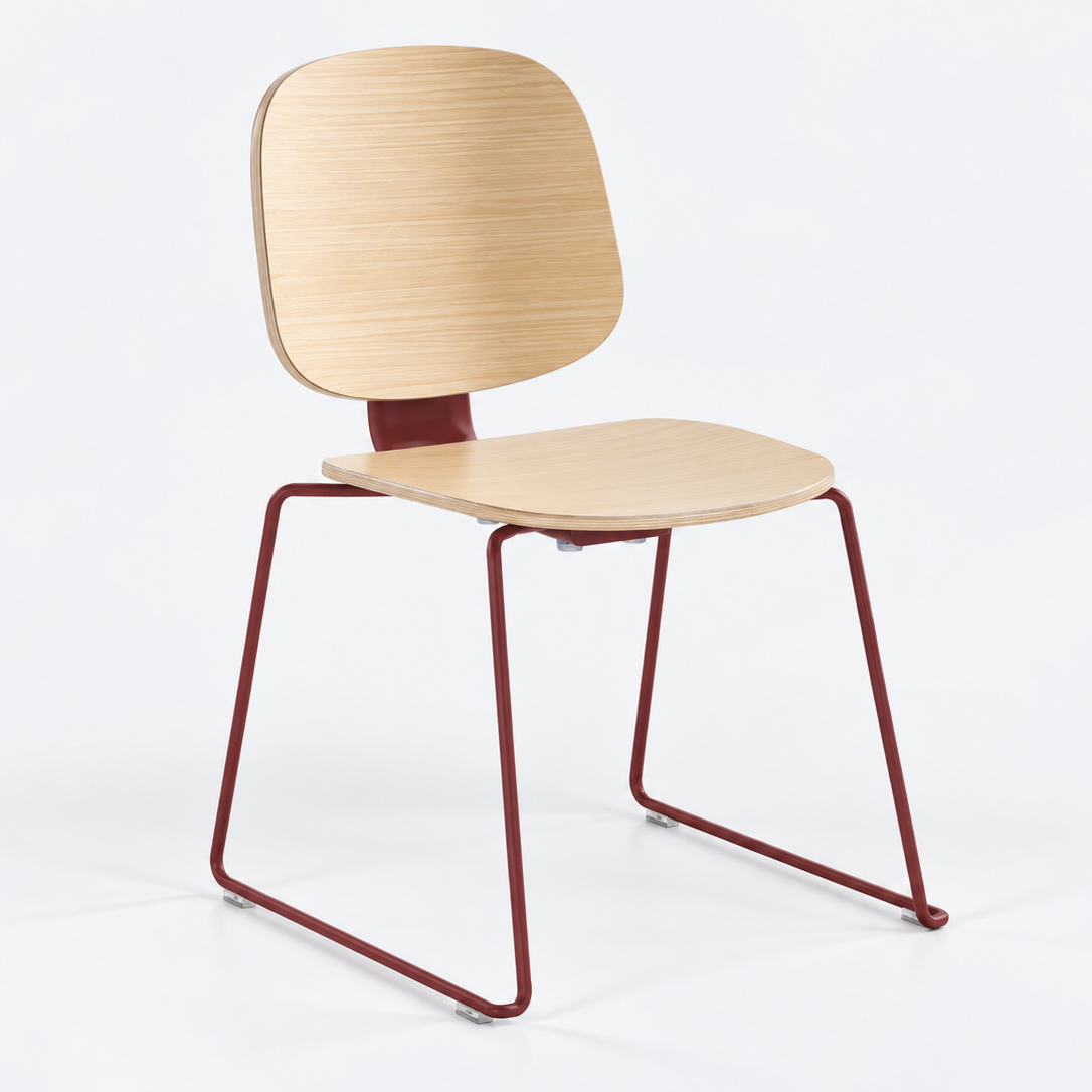 Loop Sled Metal Chair