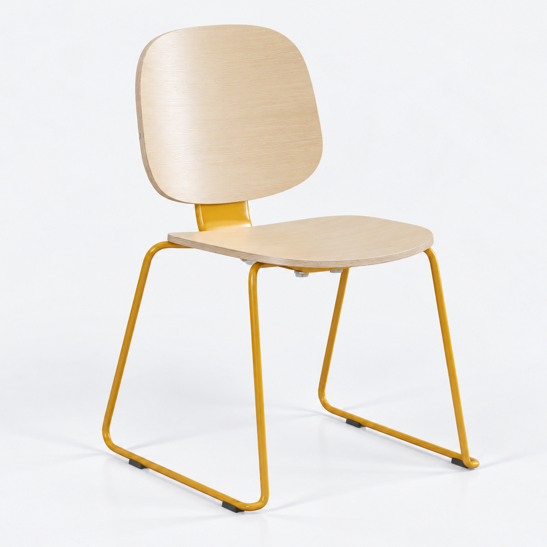 Loop Sled Metal Chair