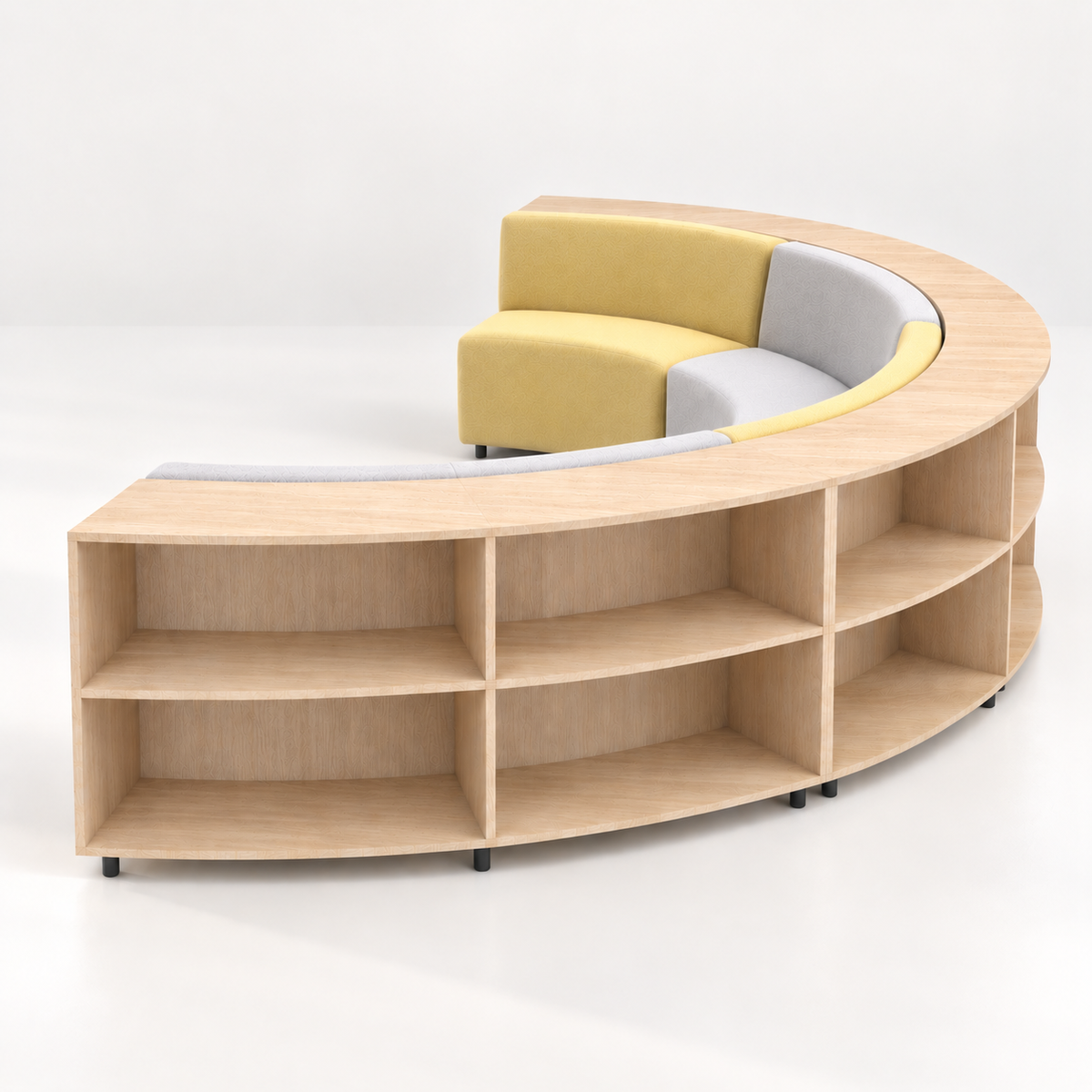 Large Gumbuyah Bookcase Suite (8 Pce)