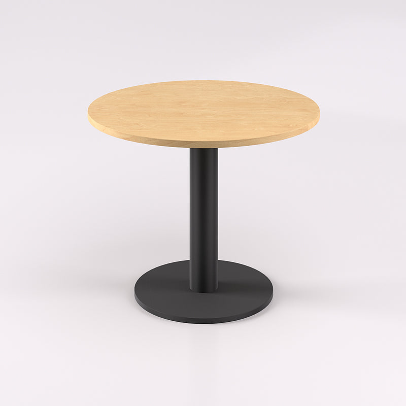 Steel Disc Base Table 900Dx720H 25Mm Top