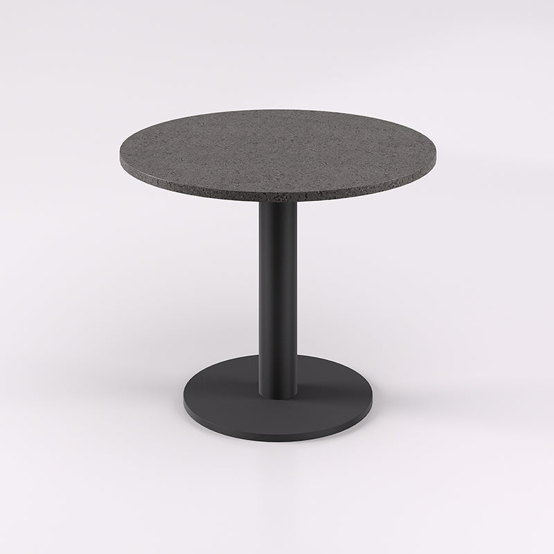 Steel Disc Base Table 900Dx720H 25Mm Top