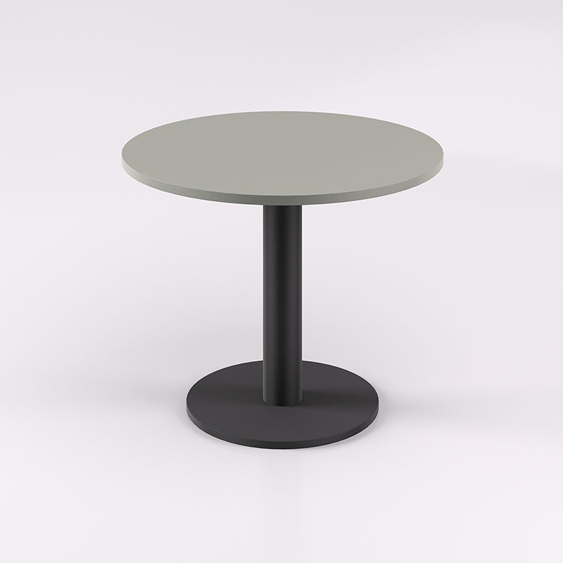 Steel Disc Base Table 900Dx720H 25Mm Top