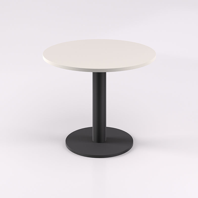 Steel Disc Base Table 900Dx720H 25Mm Top