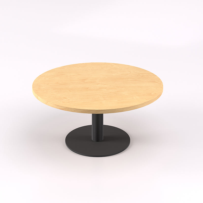 Coffee Table Steel Disc Base 900Dx400H