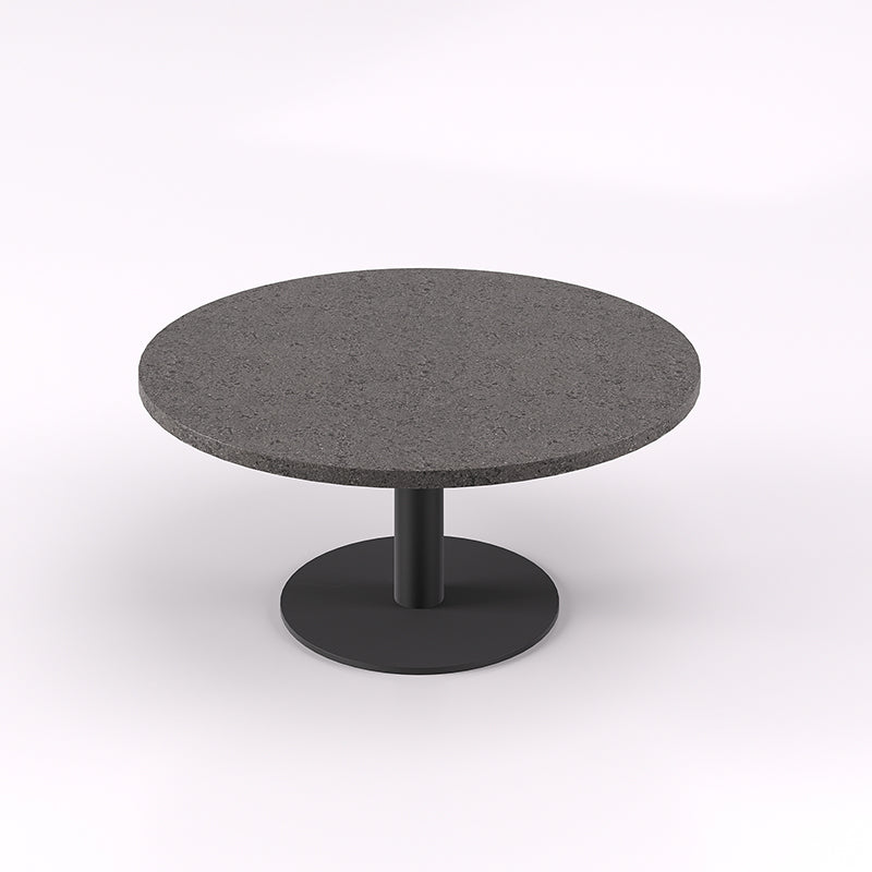 Coffee Table Steel Disc Base 900Dx400H