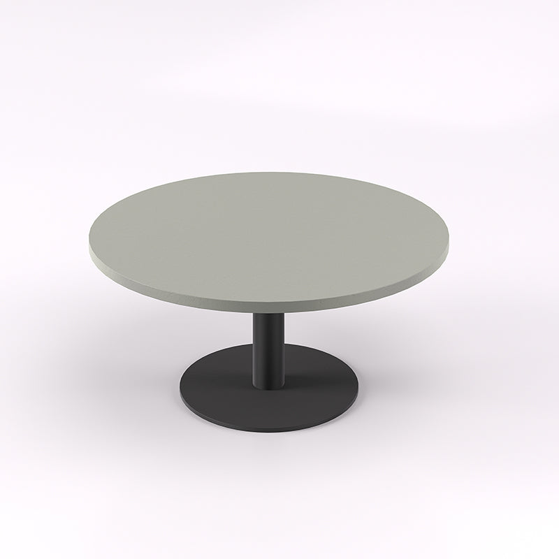 Coffee Table Steel Disc Base 900Dx400H