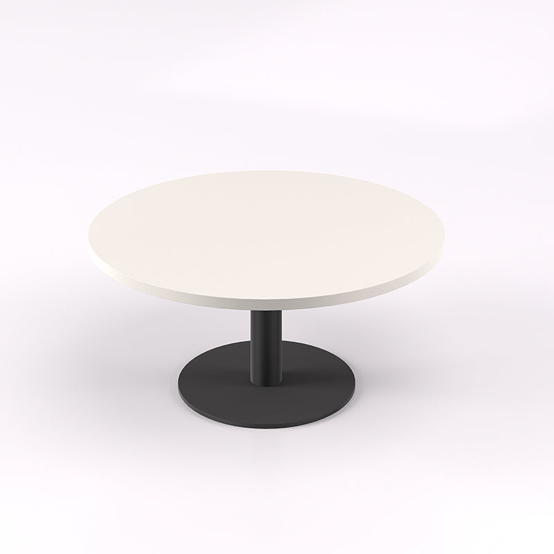 Coffee Table Steel Disc Base 900Dx400H