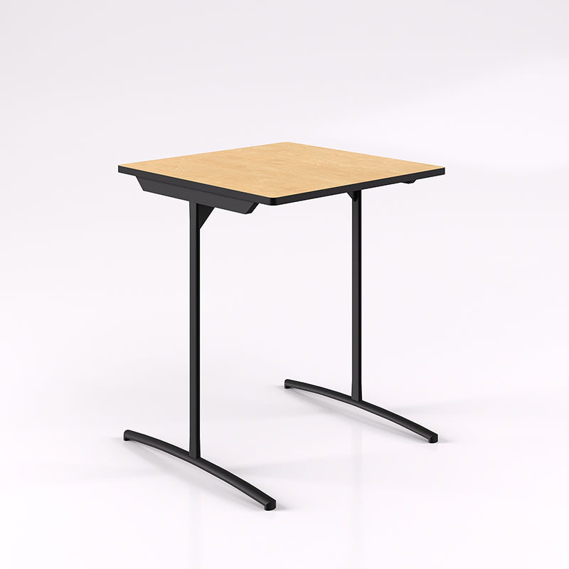 Single Student Desk Curly Birch - Batger Australia