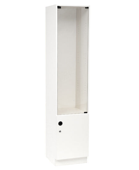 1/2 Cabinet Lh Bookcase Glass Door 1800H - Batger Australia