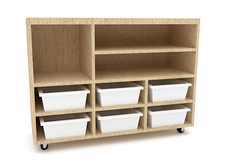 Bench Cupboard Mobile 6 Tray - Batger Australia