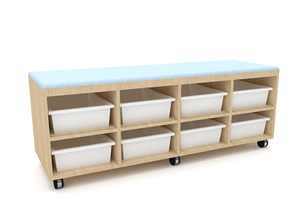 Mob Tote/Padded Top (8Tray) Single Sided - Batger Australia