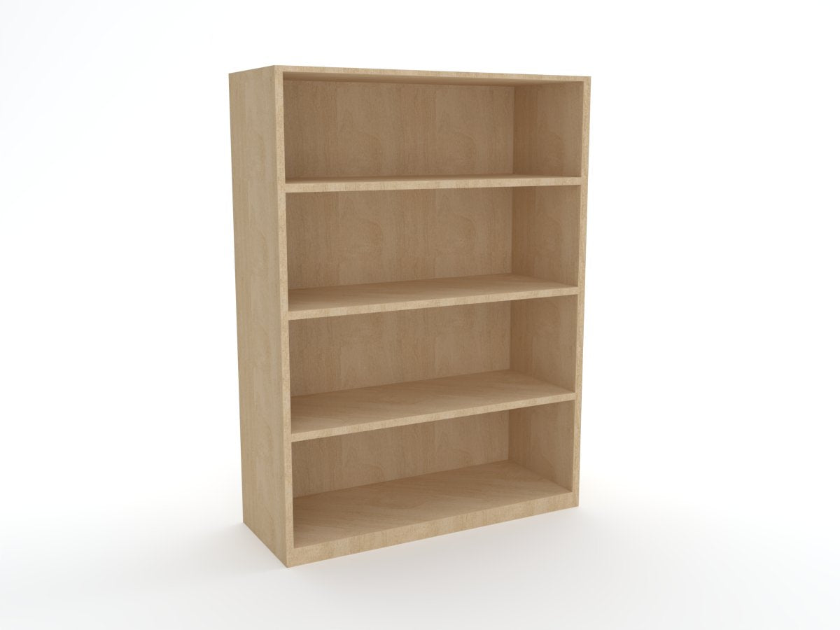 Single Sided Bookcase - 1200H - Batger Australia