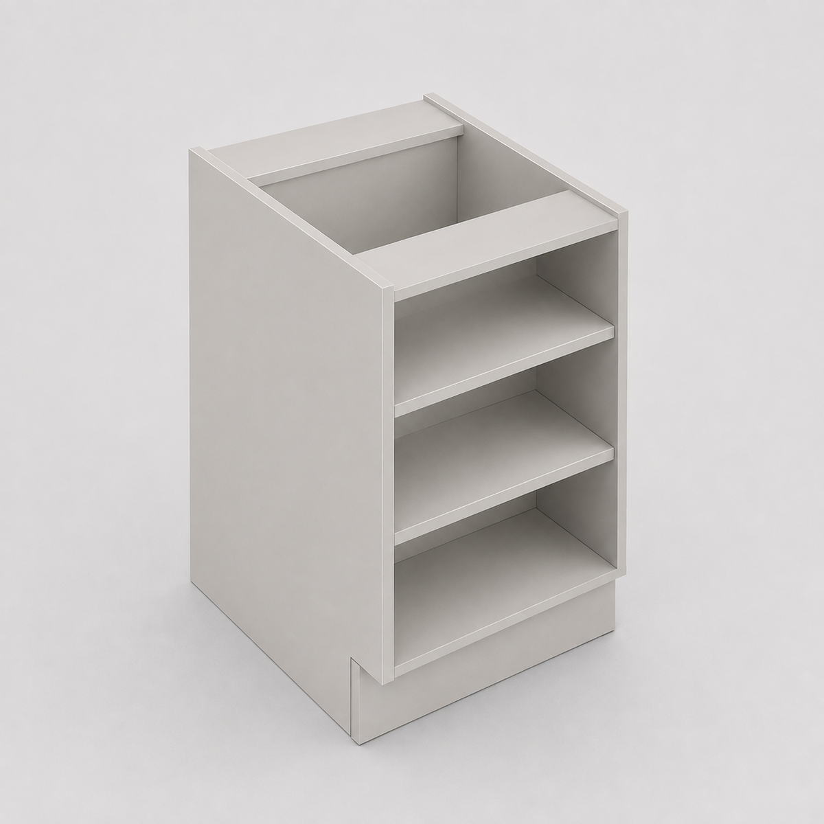 Bench Cupboard 450, Tech 2 Shelves