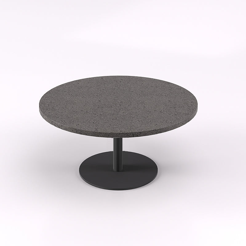 Coffee Table Steel Disc Base 900Dx400H