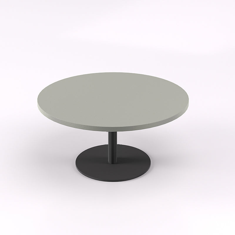 Coffee Table Steel Disc Base 900Dx400H