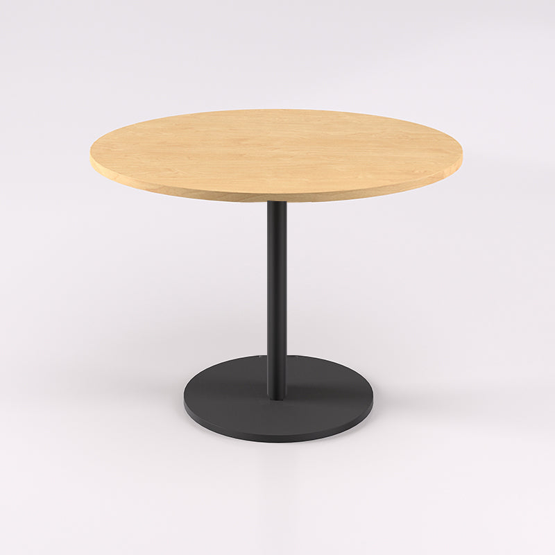 Steel Disc Base Table 900Dx720H 25Mm Top